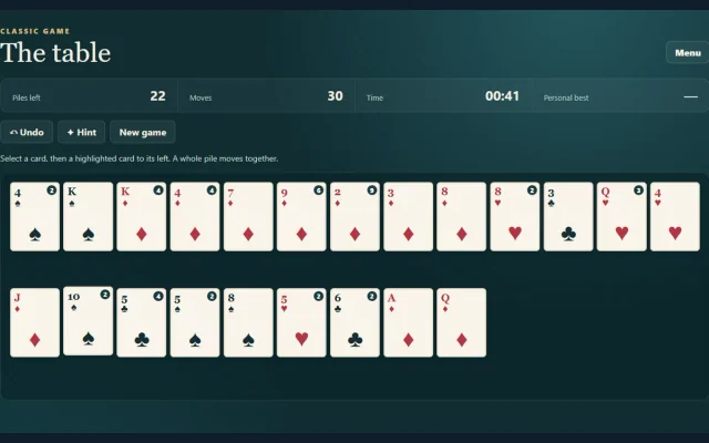 Promotional artwork for Accordion Solitaire