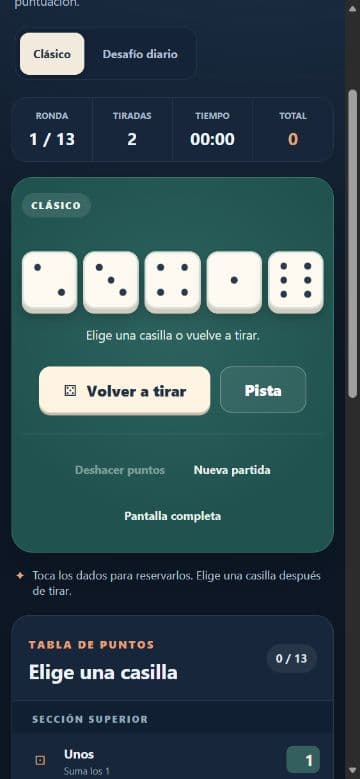Game screenshots 3: Five Dice
