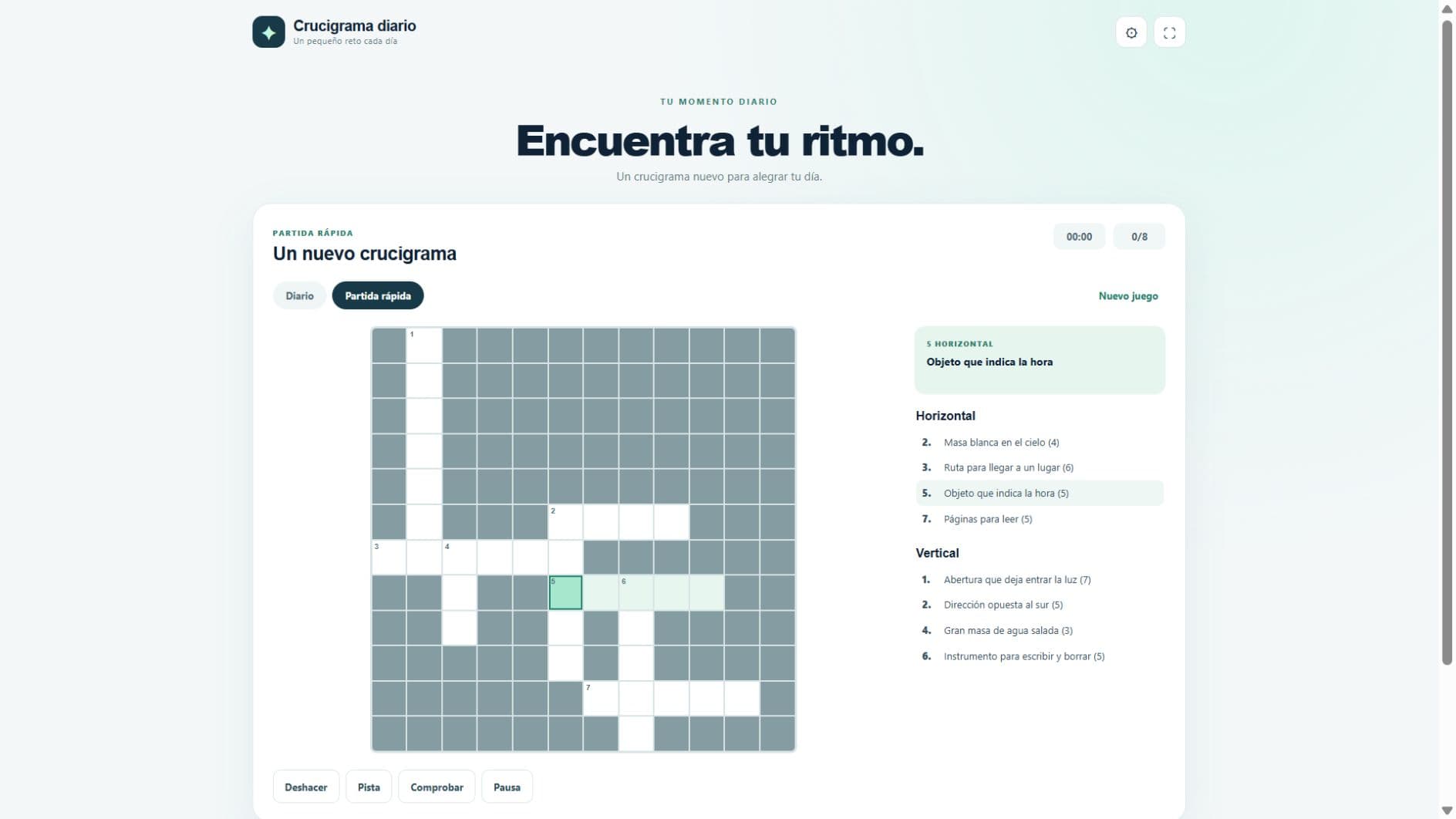 Game screenshots 3: Daily Crossword