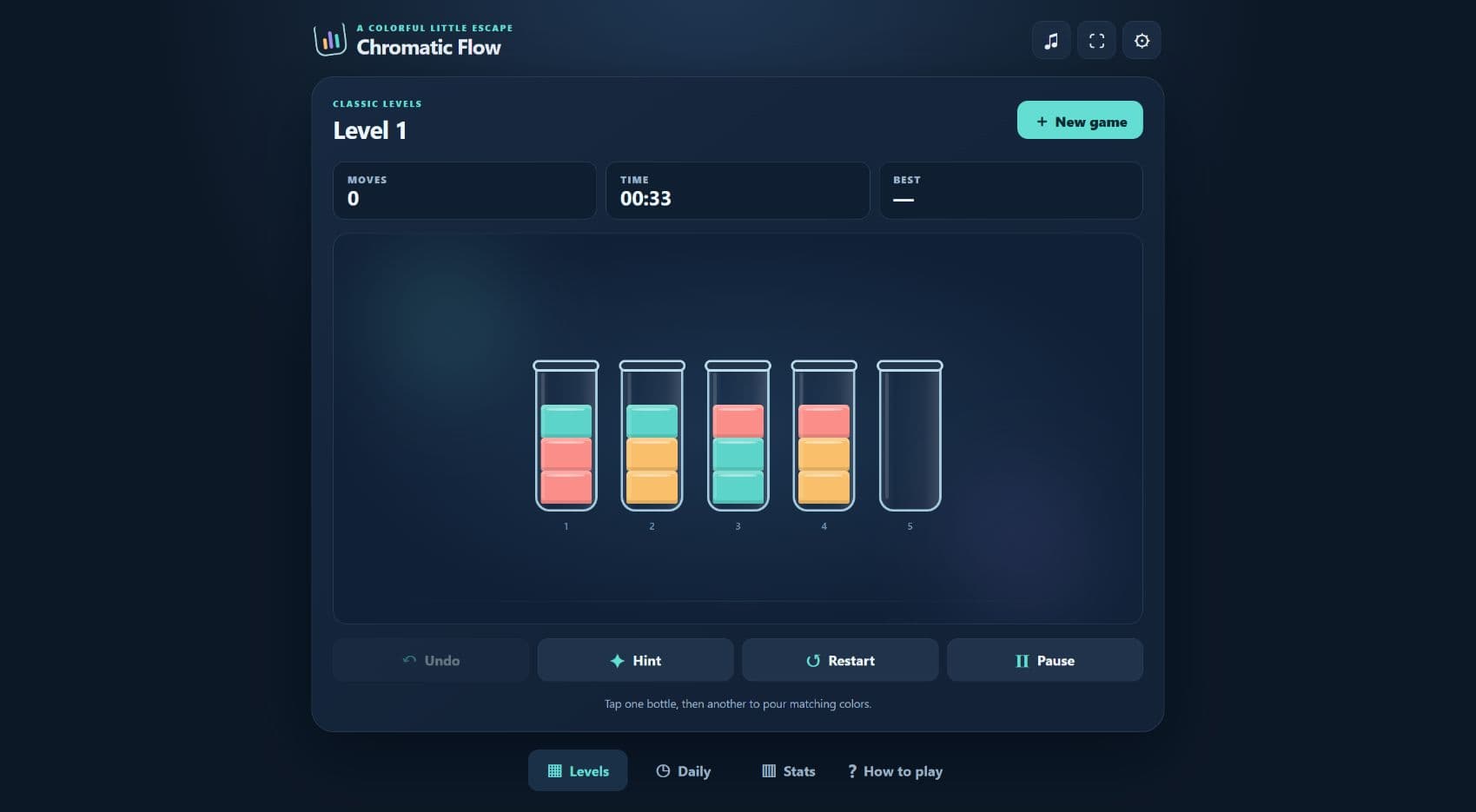Game screenshots 2: Chromatic Flow: Water Sort