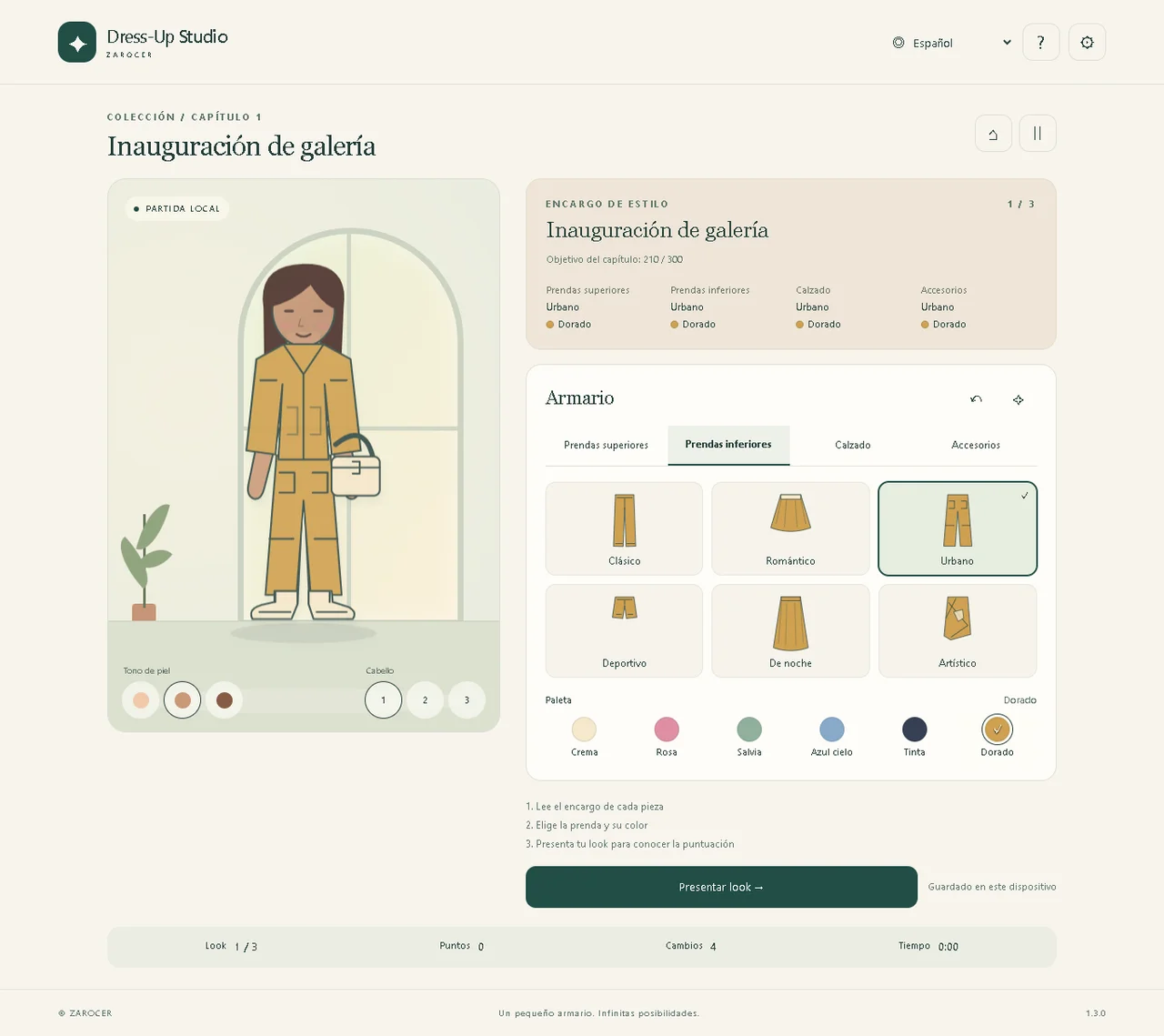 Dress-Up Studio: version 1.3.0, 2
