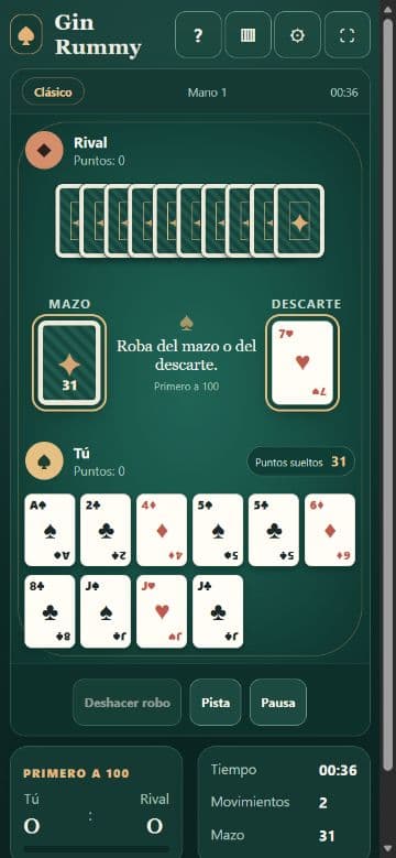 Game screenshots 3: Gin Rummy