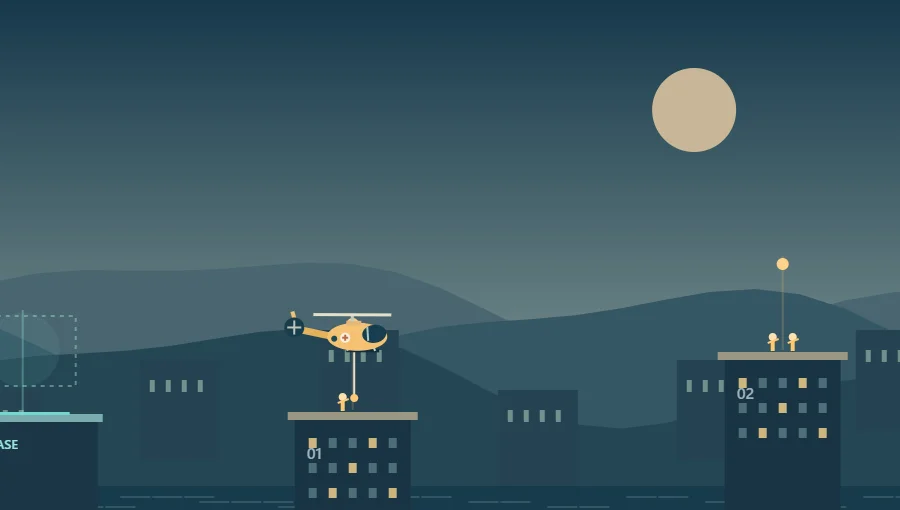 Helicopter Rescue: gameplay screenshot 1