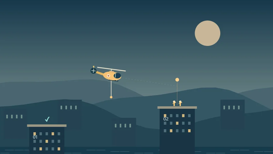 Helicopter Rescue: gameplay screenshot 2