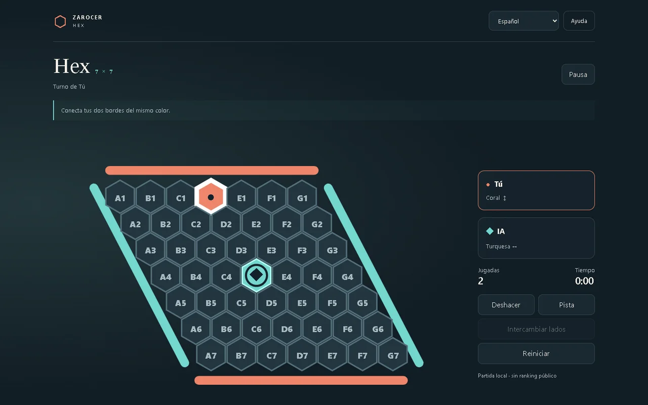 Hex: gameplay screenshot 1