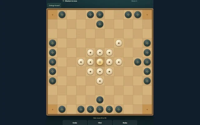 Promotional artwork for Hnefatafl