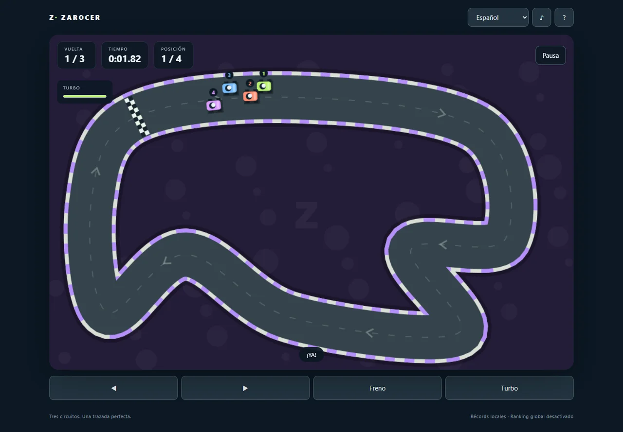 Kart Racing night circuit