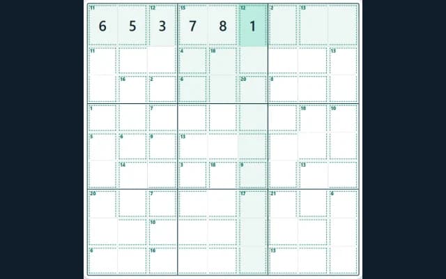 Promotional artwork for Killer Sudoku