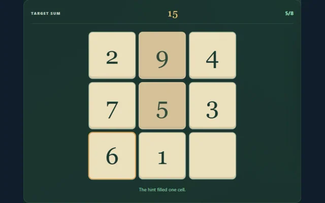 Promotional artwork for Magic Square