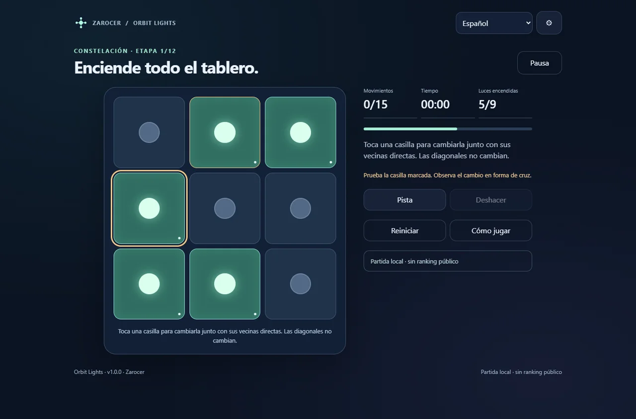 Orbit Lights: gameplay screenshot 1
