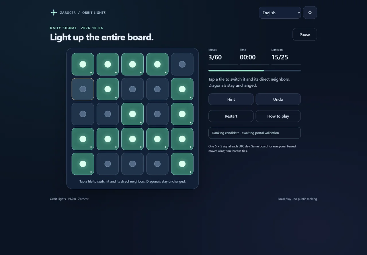 Orbit Lights: gameplay screenshot 2