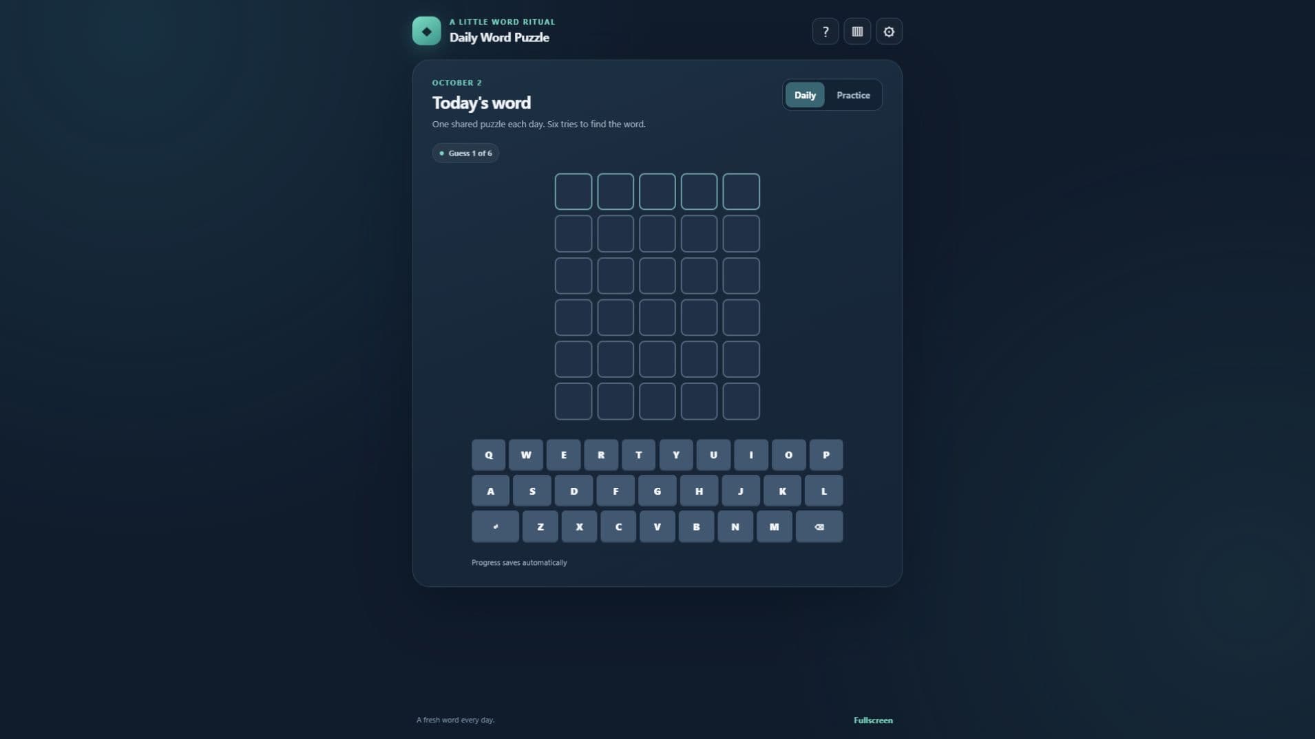 Game screenshots 2: Daily Word Puzzle