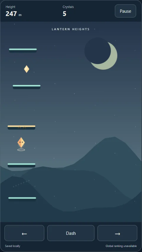 Prism Ascent route and obstacles