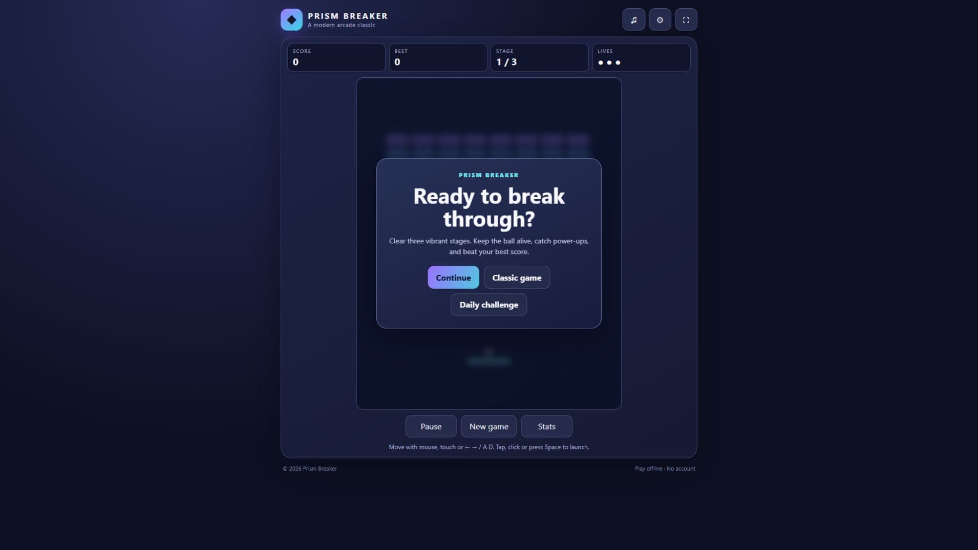 Game screenshots 2: Prism Breaker