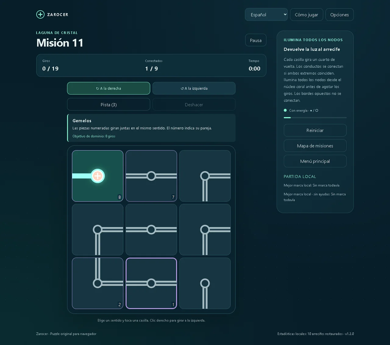 Reef Relay: version 1.2.0, 5