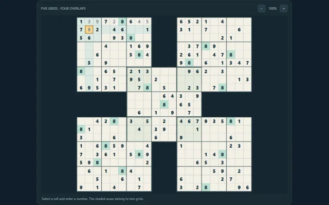 Promotional artwork for Samurai Sudoku