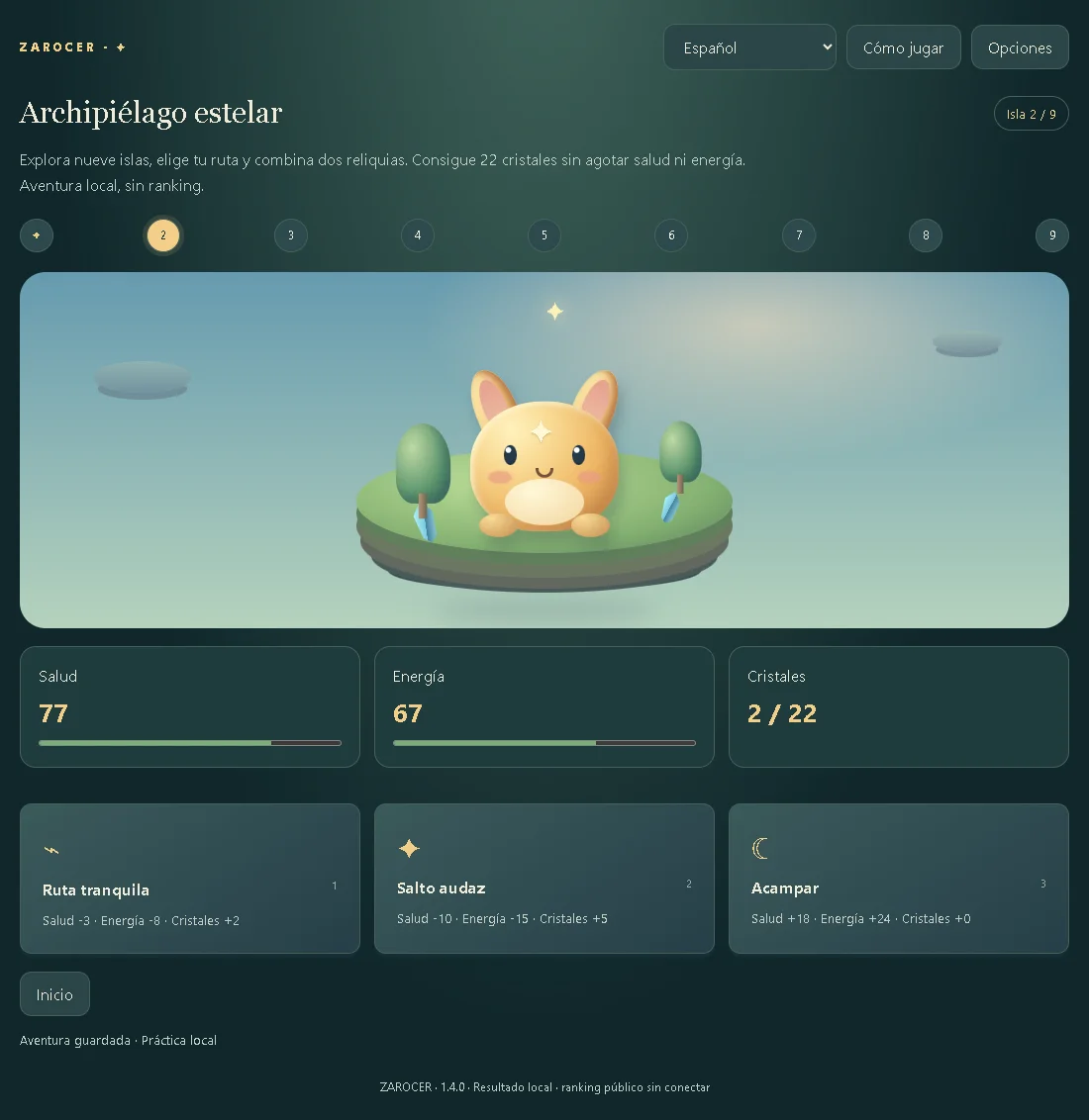 Starlight Pet: version 1.5.0, 3
