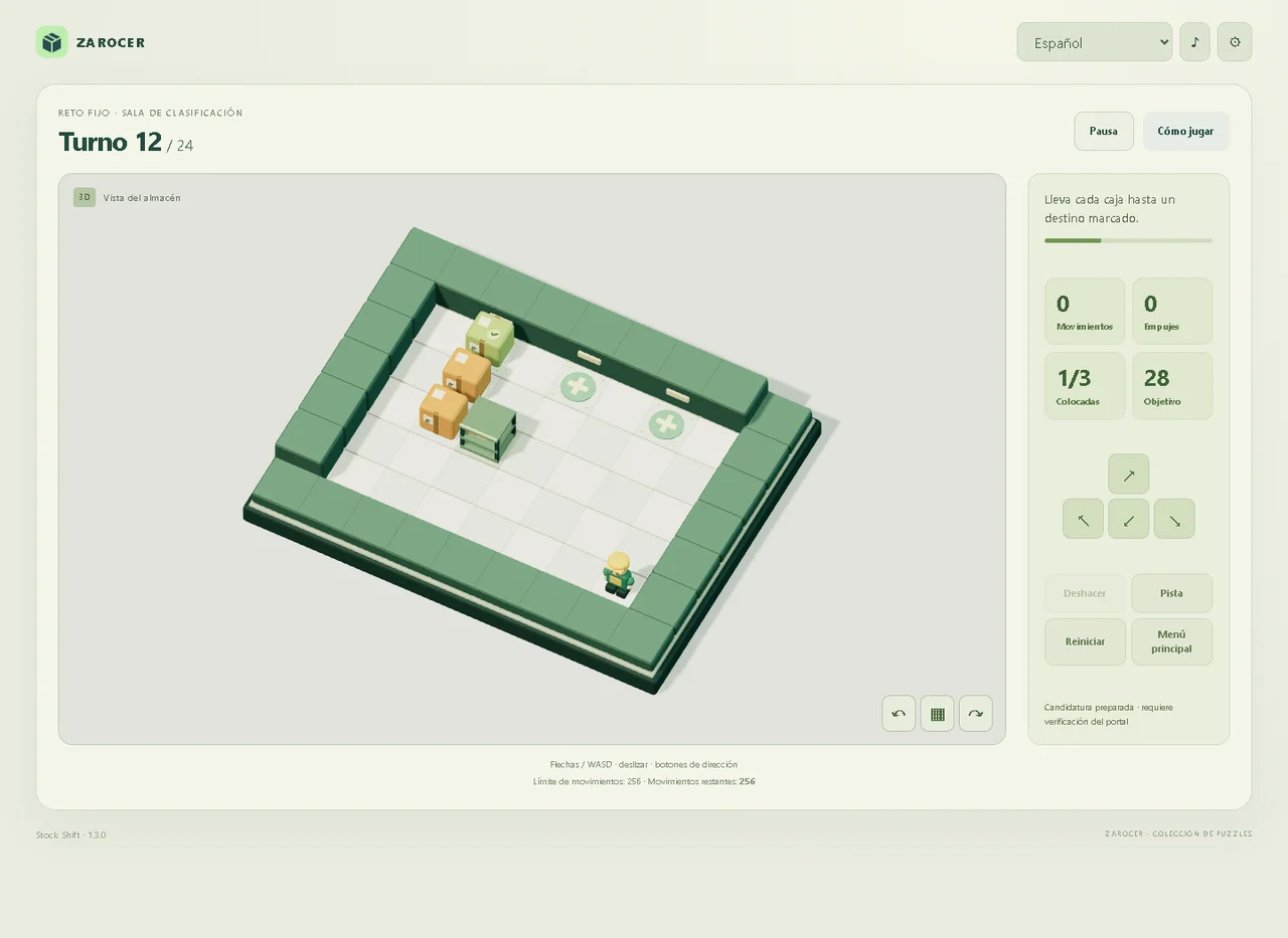 Stock Shift 3D: version 1.3.0, 2