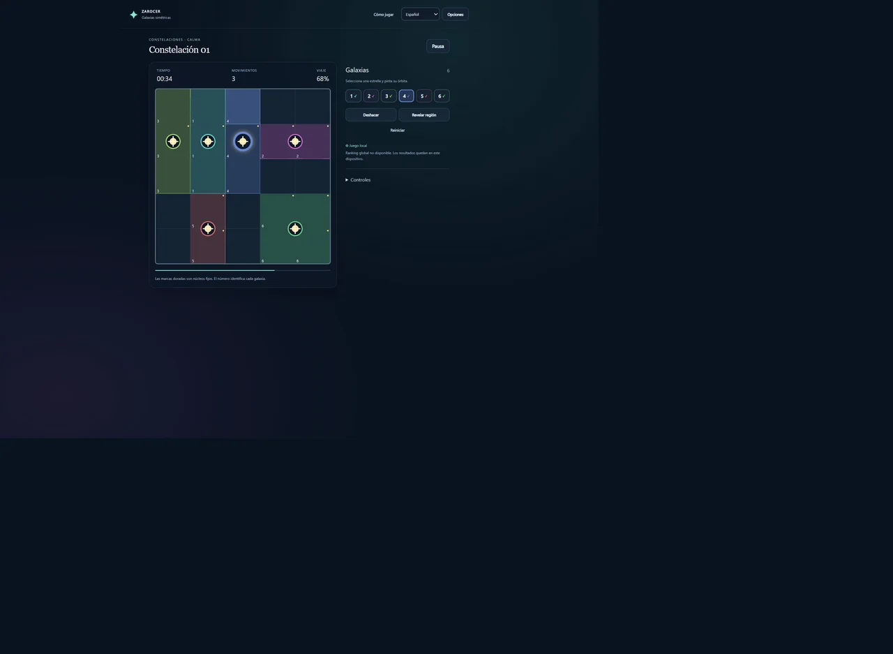 Symmetric Galaxies constellation gameplay