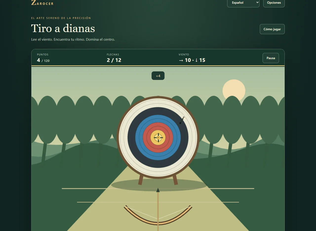 Target Archery aim and wind