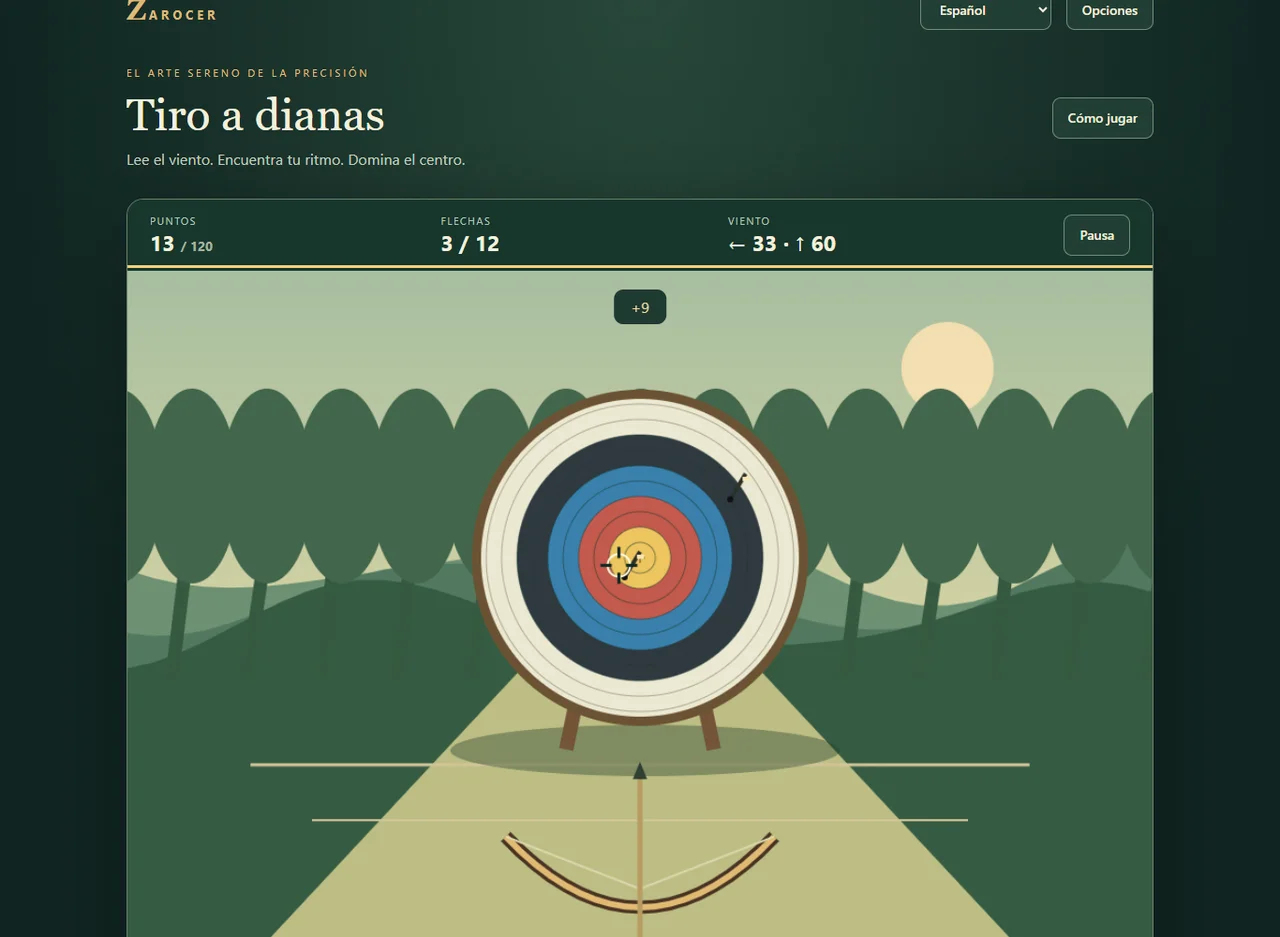 Target Archery shot