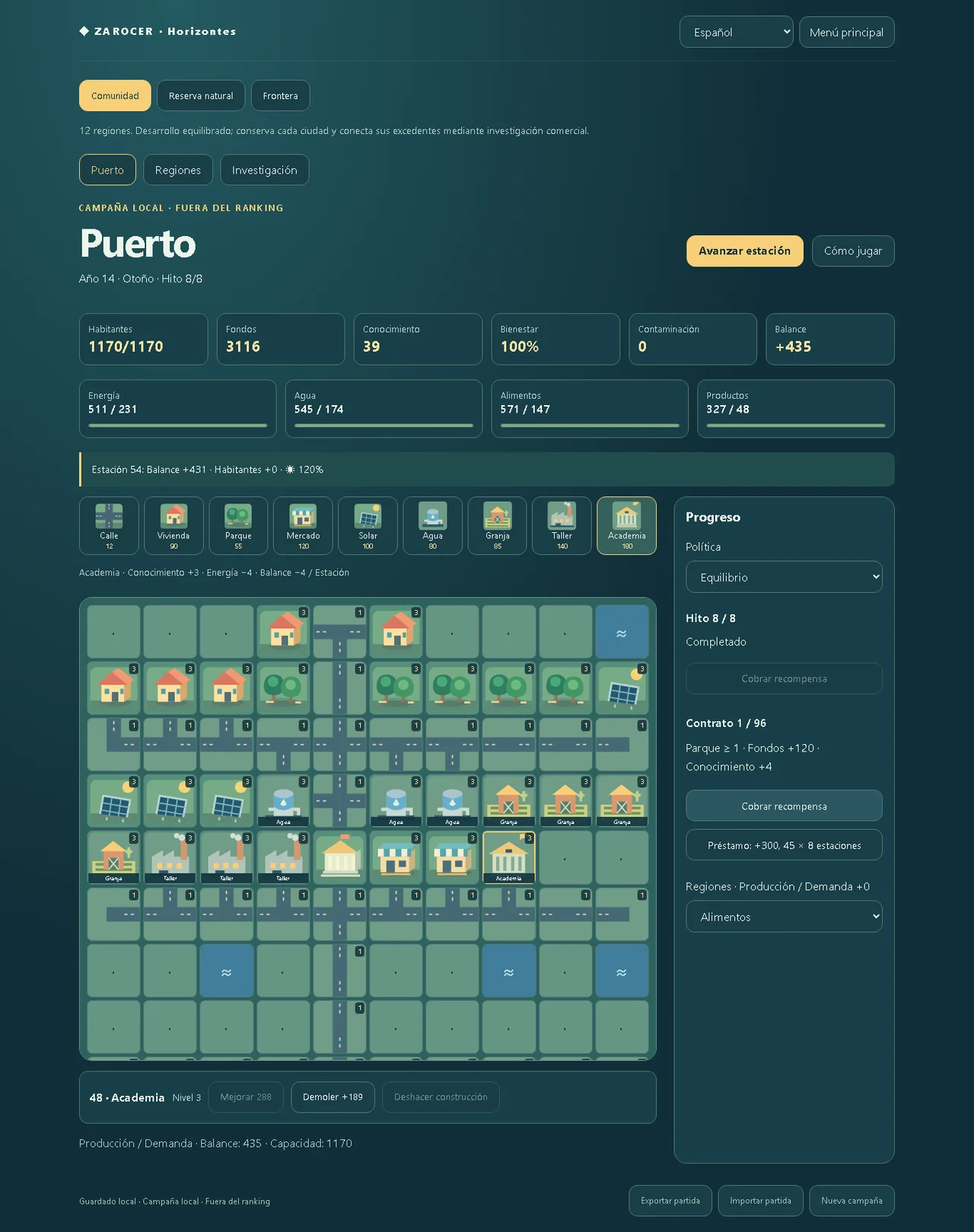 Tile City Builder: version 1.3.0, 4