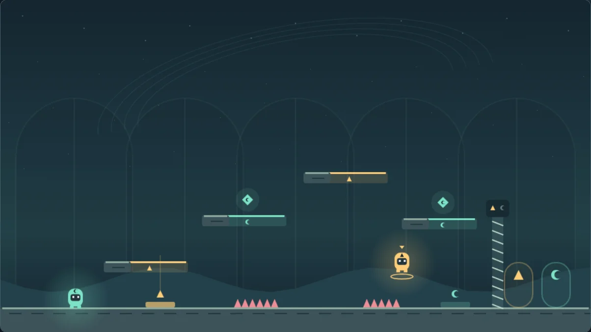 Twin Lanterns platforms and affinities